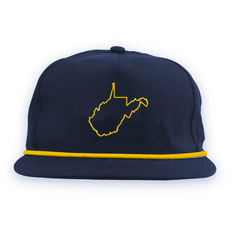 Tour Rope Hat - Navy/Gold