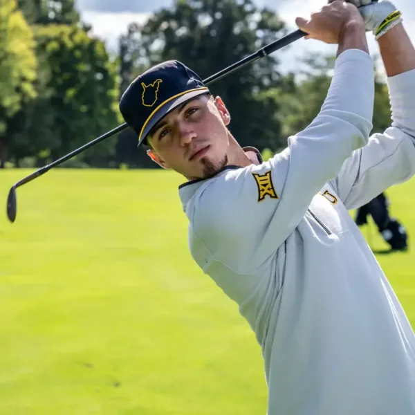 Tour Rope Hat - Navy and Gold